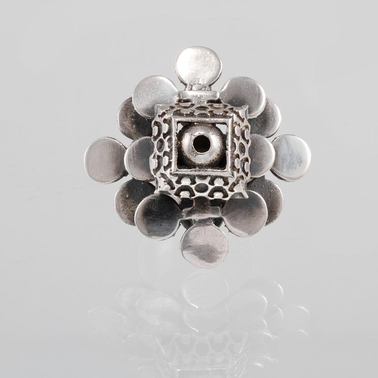 RING, silver, Pentti Sarpaneva, 1969. Vikt 17,9 gram.