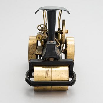 Steam engine, latter half of the 20th century, marked Western Germany.