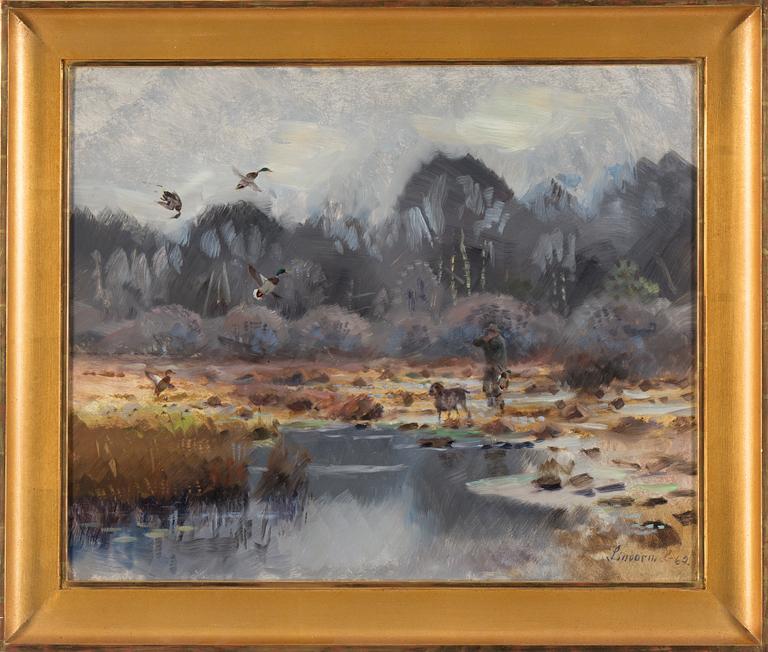 LINDORM LILJEFORS, oil on panel, signed Lindorm L and dated -62.