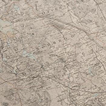 MILITÄRKARTOR, ca 21 st, 1900-talets början.