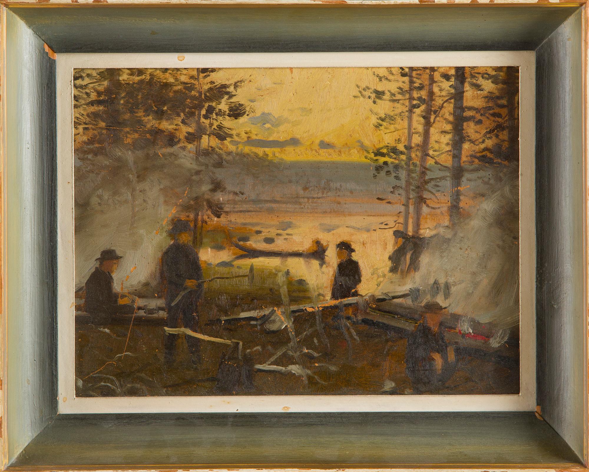 Juho Kyyhkynen, väitetty, Lepotuokio.