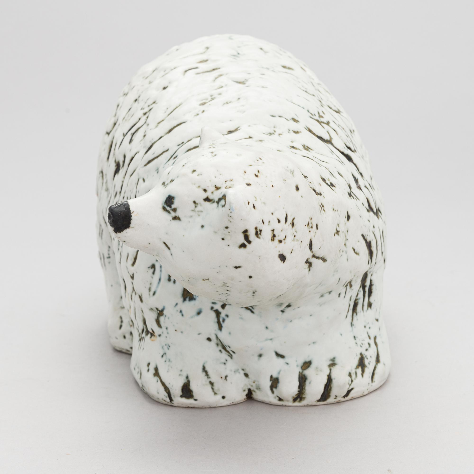Henrik Allert, a ceramic sculpture, signed Henrik Allert Pentik Finland.
