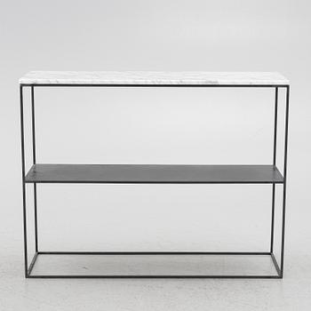 A contemporary sideboard.
