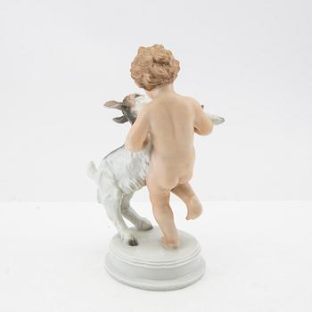 MH Fritz/ G Oppel figurines 5 pcs Rosenthal Germany mid-20th century porcelain.