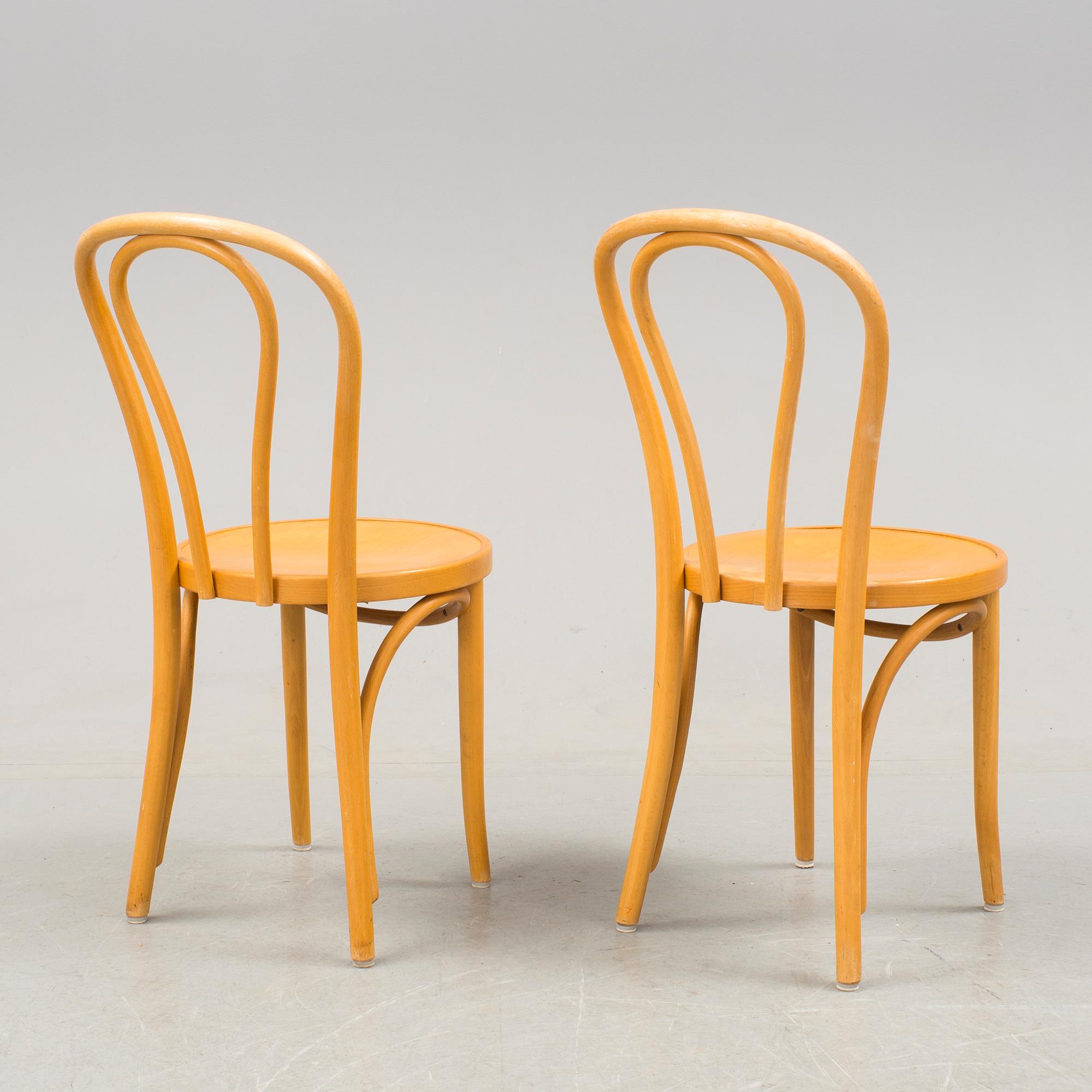 STOLAR, 6 st, "Öglan", Ikea, 1900-talets andra hälft.