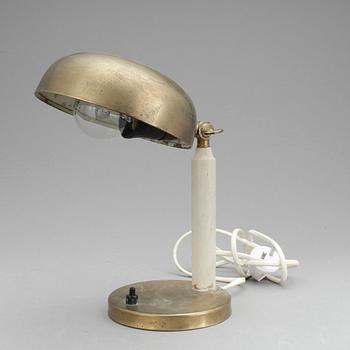 BORDSLAMPA, 1930-tal.
