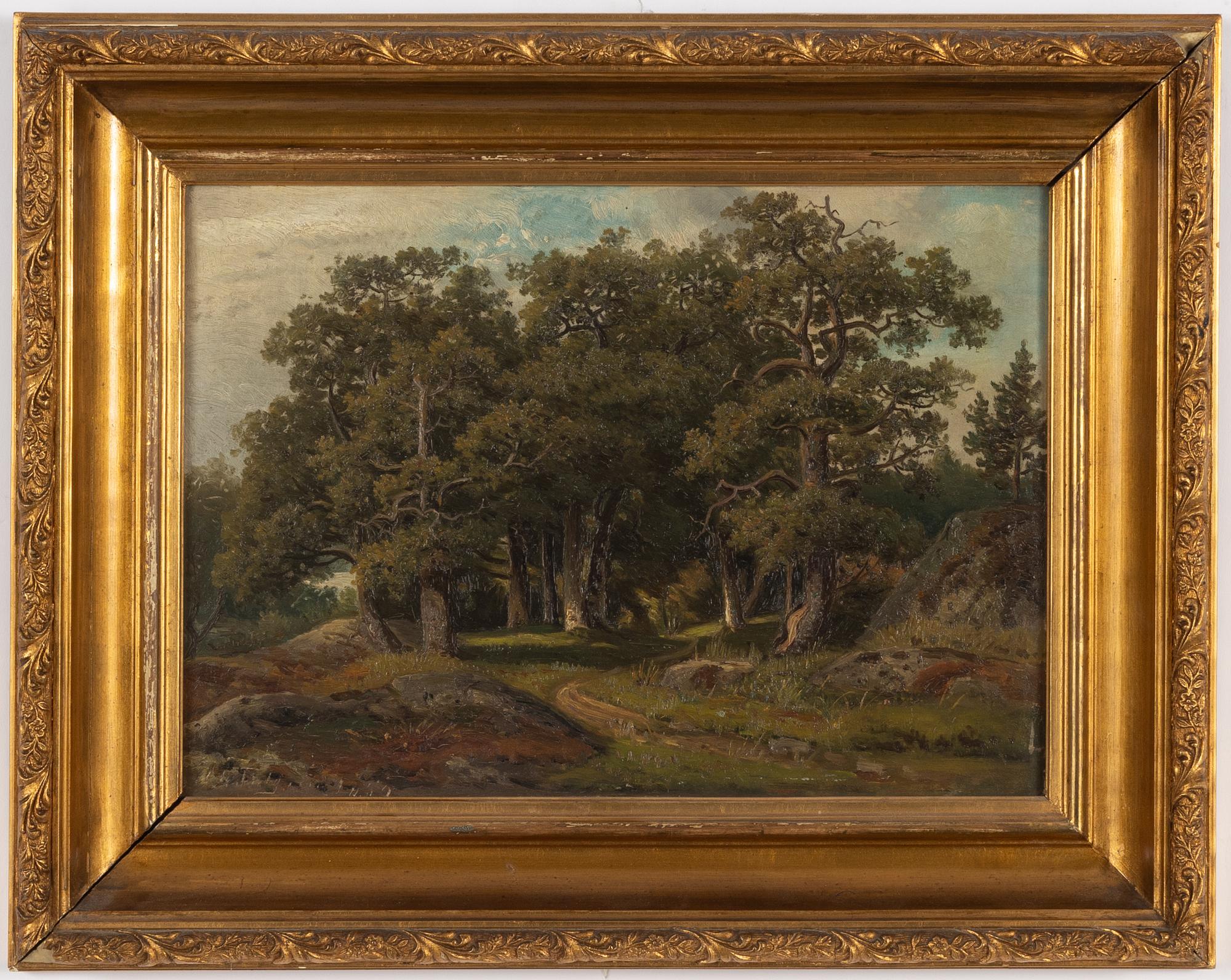 Carl August Fahlgren, "Frisens park, Djurgården".