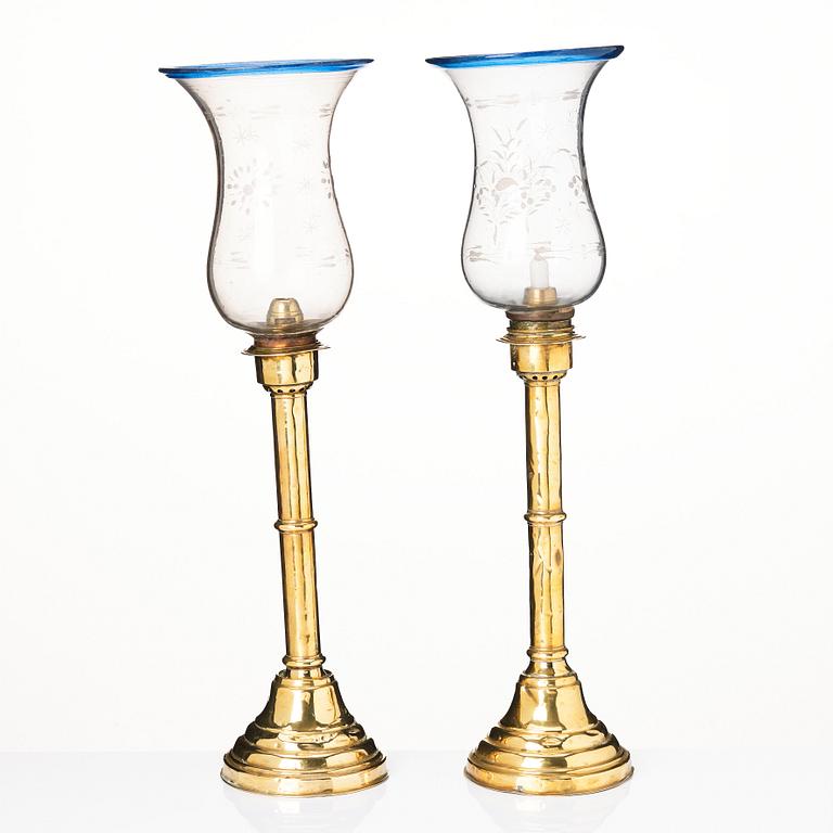 A pair of Nikolaj I mid 19th century lanterns.