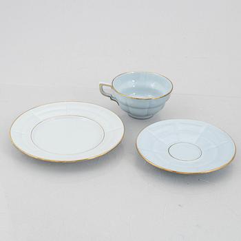 Arthur Percy, a 26-piece "Grand" tea service, Gefle, Sweden.