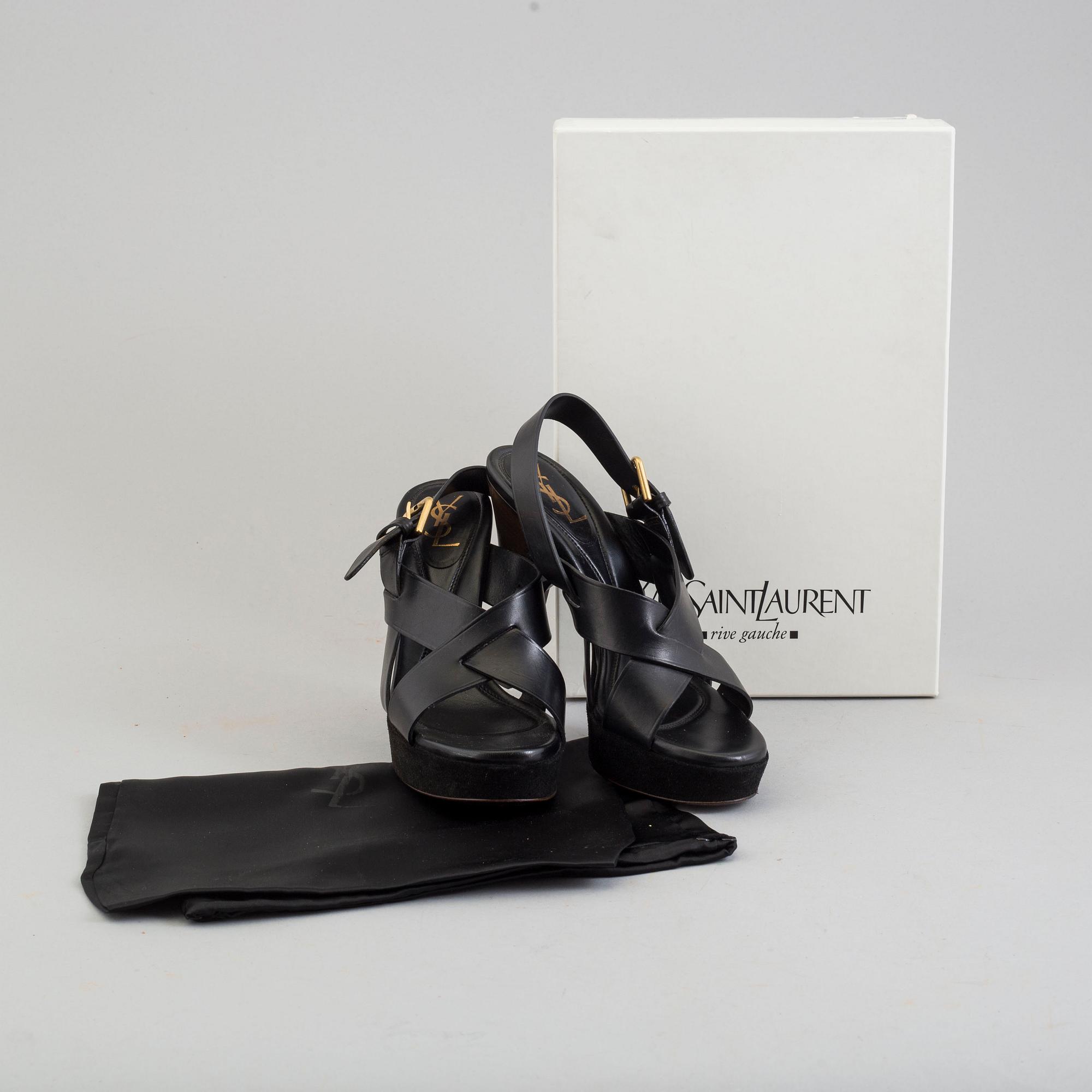 YVES SAINT LAURENT, skor, storlek 37.
