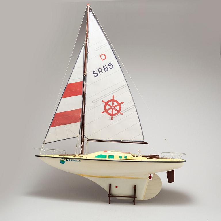 a sailing boat produced by the Soviet union for the olympics 1980.