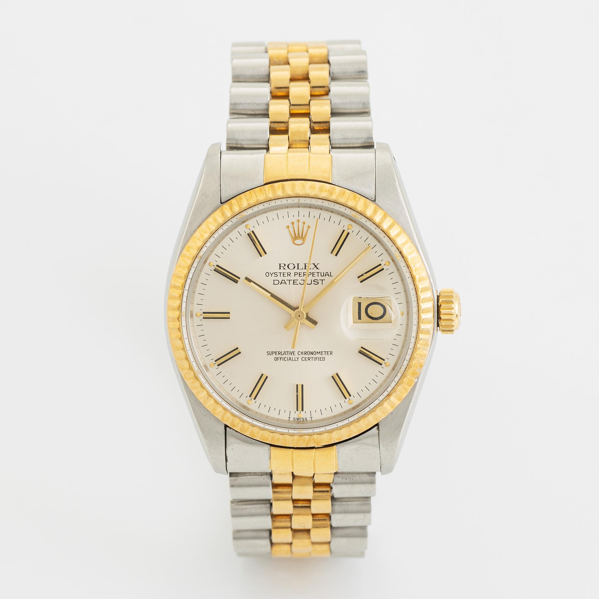 Rolex, Oyster Perpetual, Datejust, wristwatch, 36 mm.