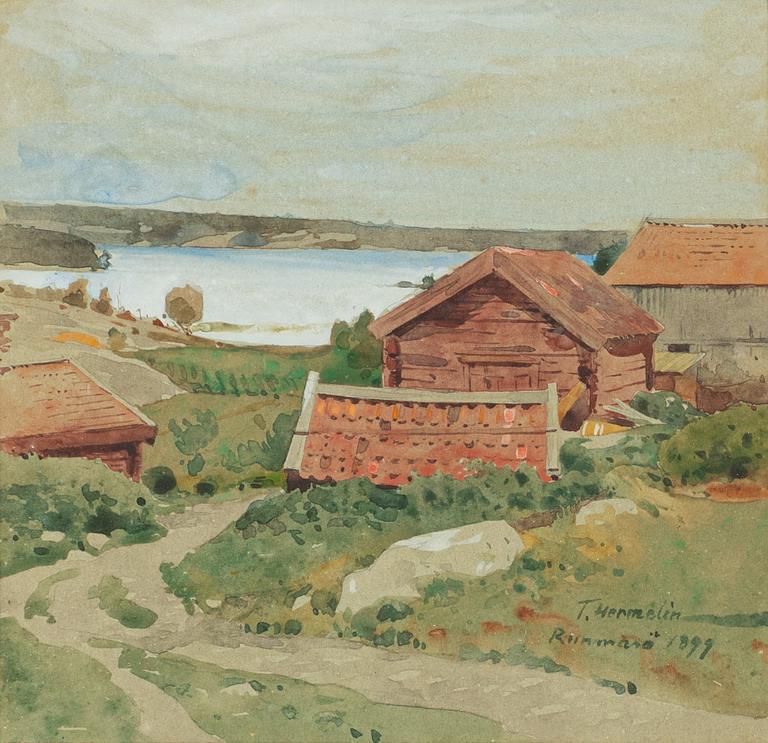 Tryggve Hermelin, Från Runmarö.