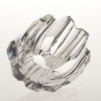 A Tapio Wirkkala glass vase model 3272, signed Tapio Wirkkala Iittala.