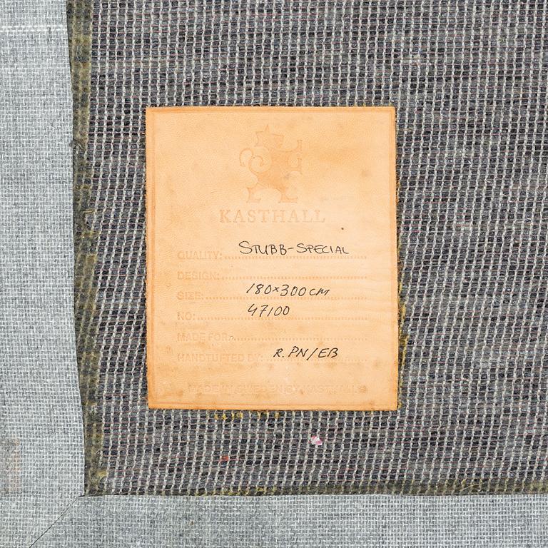 Gunilla Lagerhem Ullberg, a carpet, "Stubb Special", Kasthall, circa 295 x 182 cm.