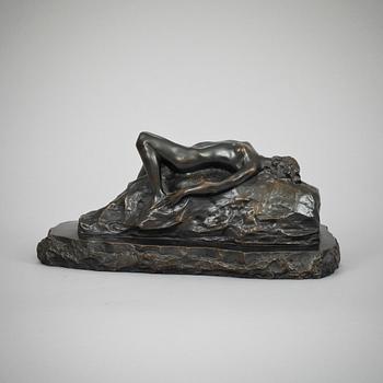 PAUL AICHELE, skulptur, brons, 1800/1900.