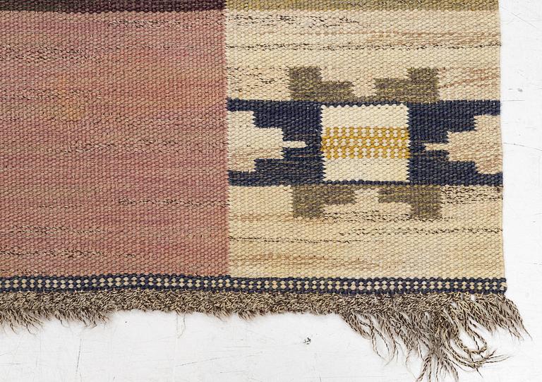 Märta Måås-Fjetterström, matta, "Rutmattan", rölakan, ca 176 x 101 cm, signerad MMF.