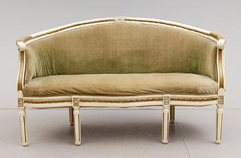SOFFA, gustaviansk stil, 1900-talets första hälft.