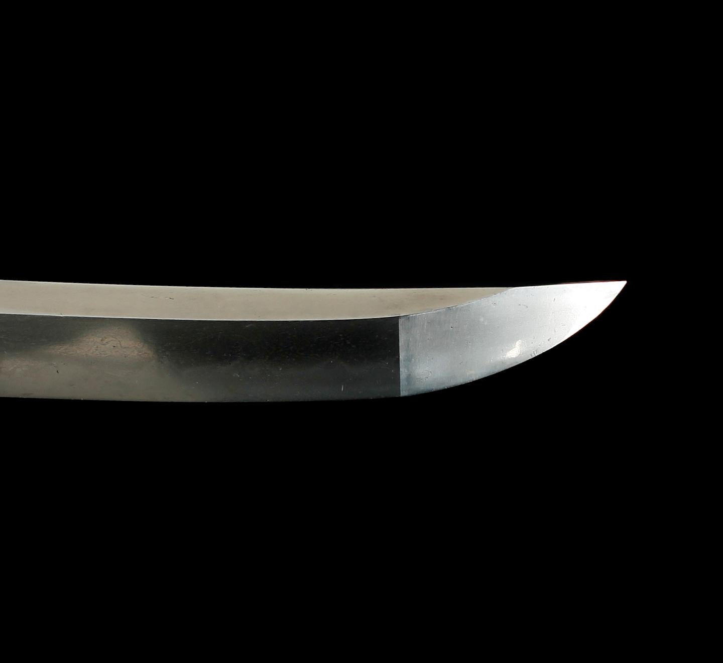 JAPANSKT SVÄRD, stål, sign Ujifusa saku, period Muromachi/ Momoyama (1392-1615).