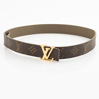 Louis Vuitton, Belt "LV Initials 30 mm reversible belt", size 80.