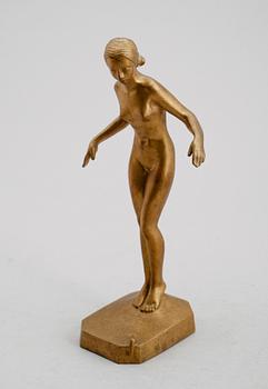 CARIN NILSON, skulptur, brons, signerad och daterad 1933.