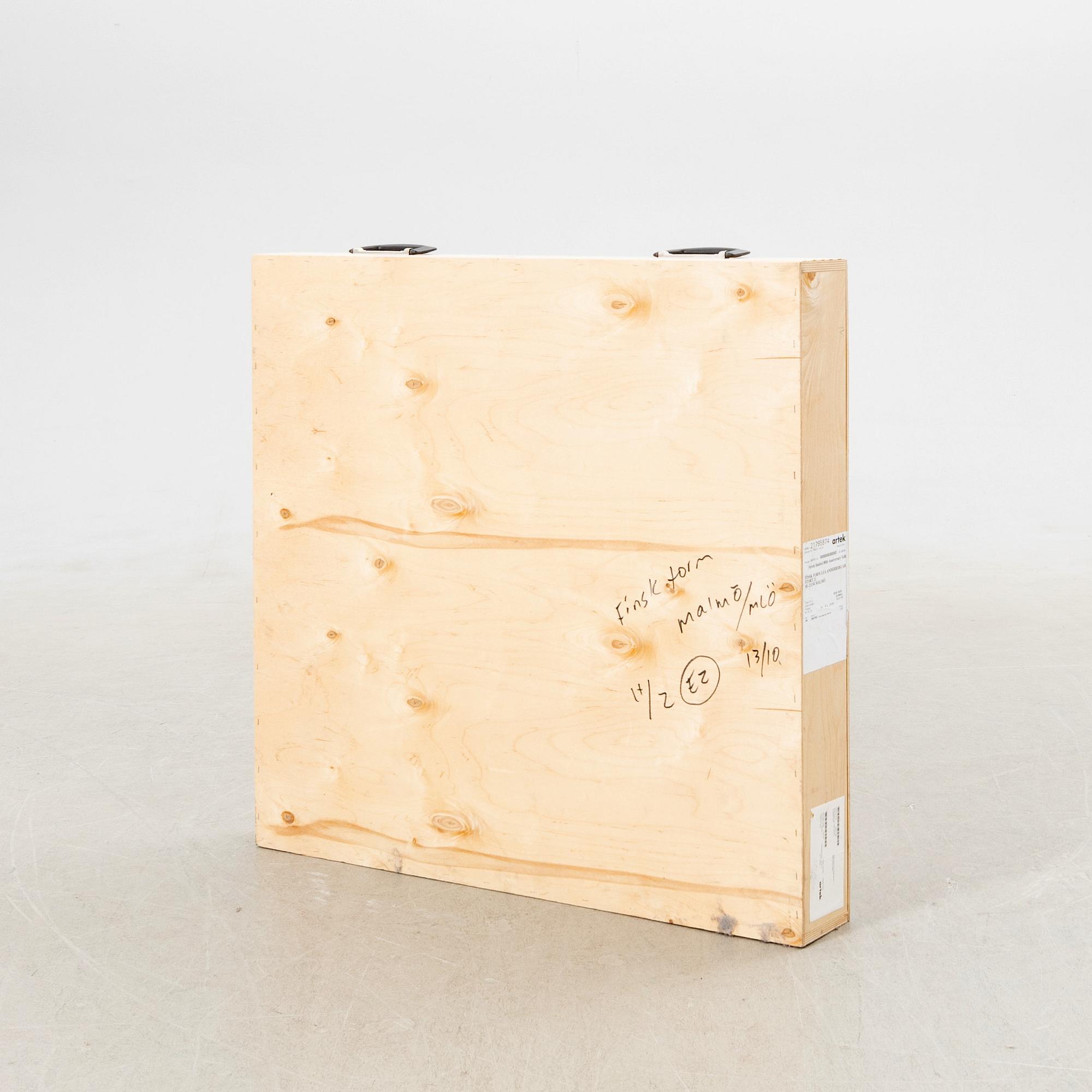 Alvar Aalto, relief, "Exprimental wood relief" anniversary edition Artek nr 65/80.