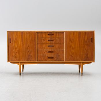 A teak-veneered sideboard, 1950's/60's.