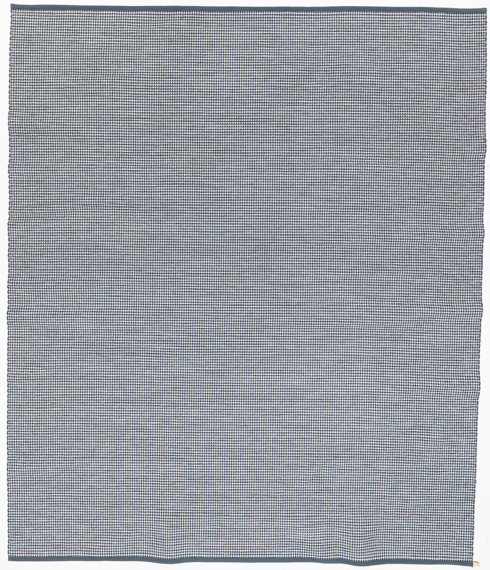 Gunilla Lagerhem Ullberg, a flat-woven 'Häggå' carpet, Kasthall, 2021, ac. 370 x 310 cm.