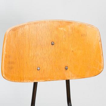 TUOLEJA, 8 kpl, mall 50, Isku Kaluste, 1950-luku.
