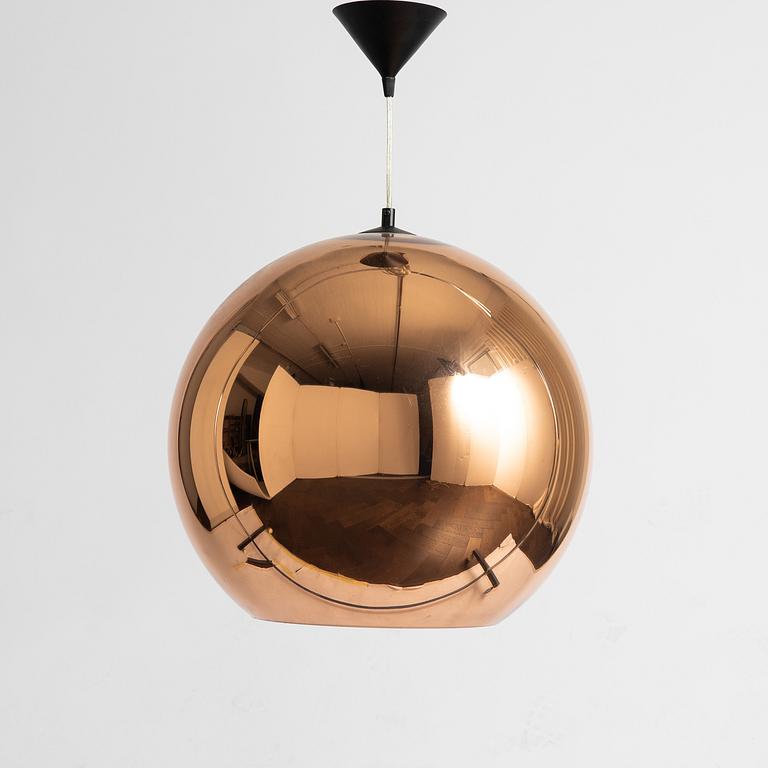 Tom Dixon, Ceiling lamp, “Copper Pendant”, 2000s.