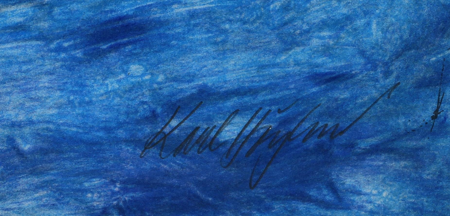 CARL HÖGLUND, serigrafier 2 st, sign och numr, 63/240 samt 89/290.