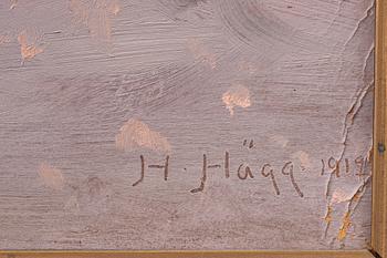 Herman Hägg, Winter motif.