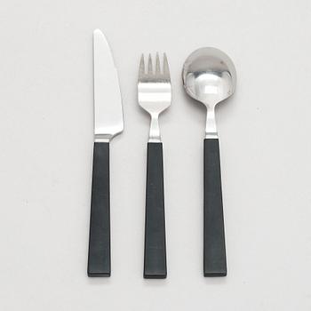 Bertel Gardberg, bestickuppsättning, 22 delar, "Triennale", Fiskars. Formgivna 1956-57.