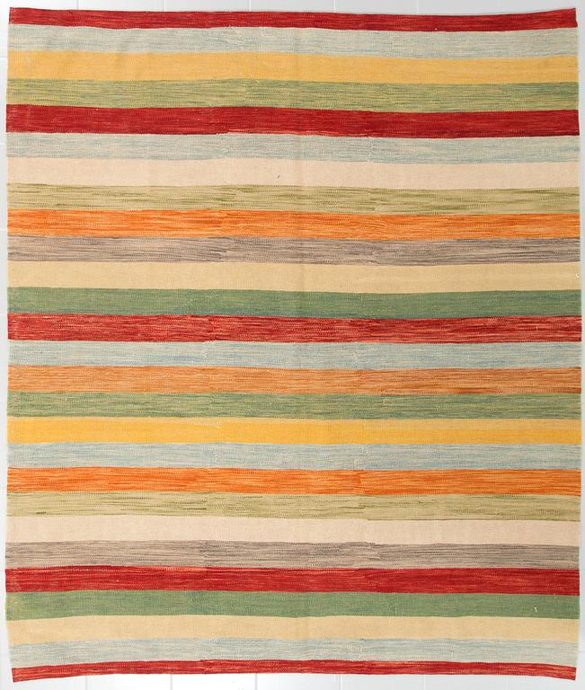 A kelim rug, 235 x 204 cm.