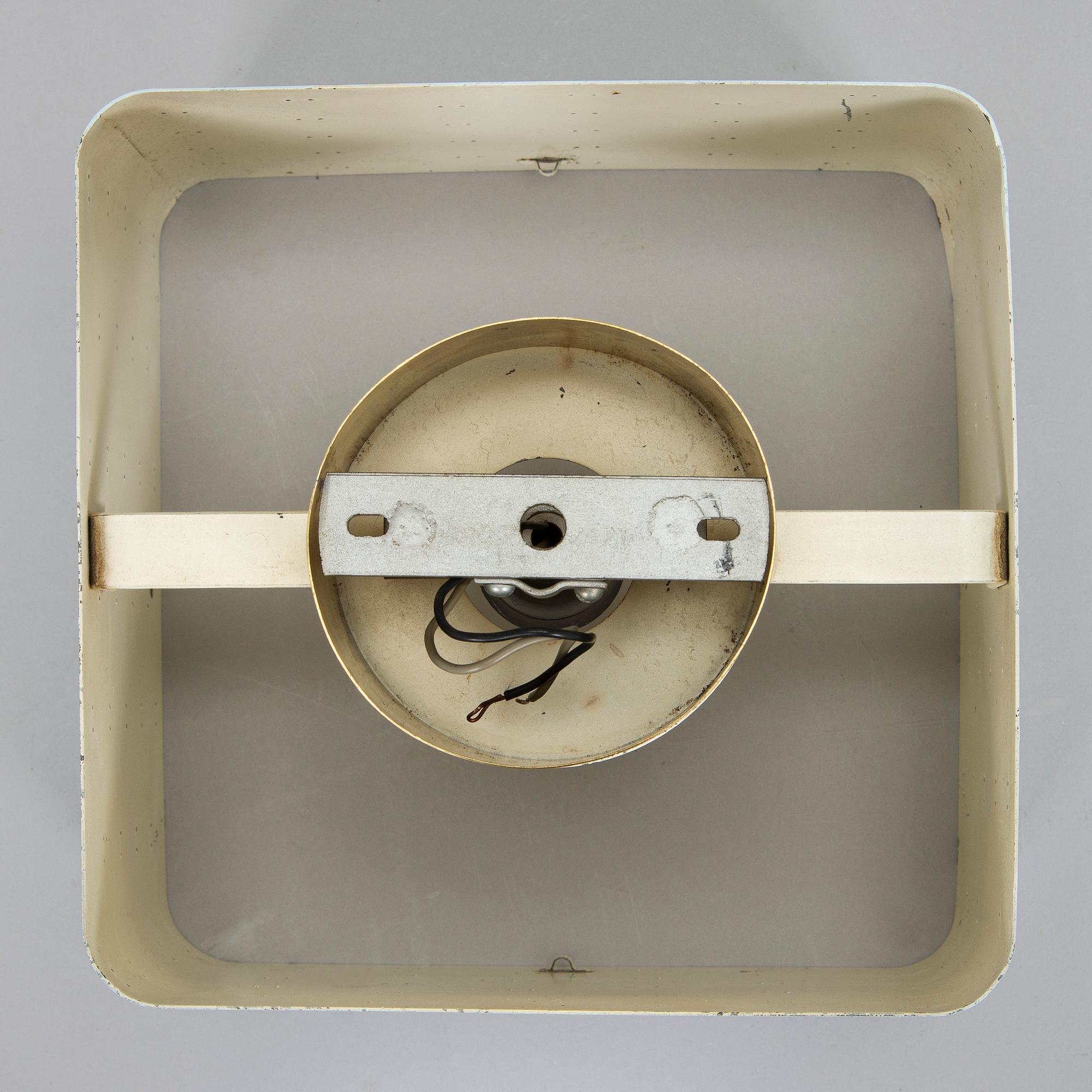 Paavo Tynell, a mid-20th-century 'Tähtitaivas' (Starry sky) ceiling light, Taito Finland.