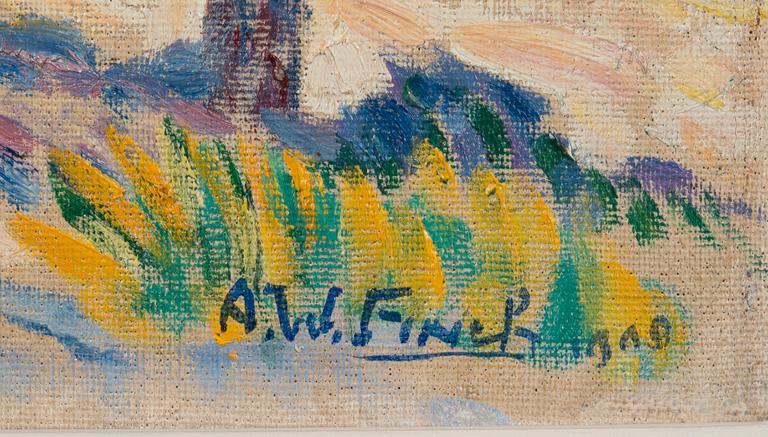 Alfred William Finch, SOMMARVY.