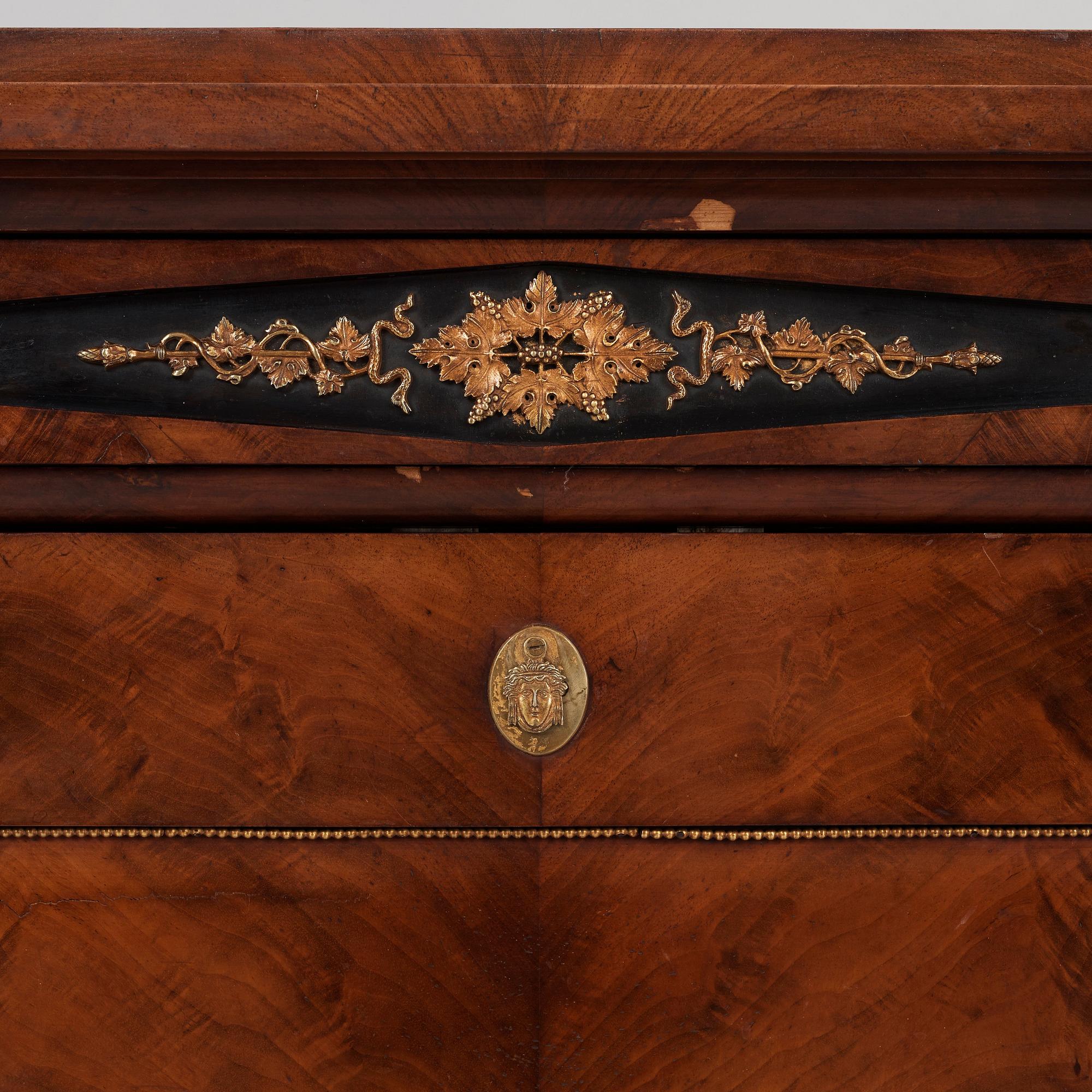 A Swedish Empire 19th century secretaire.