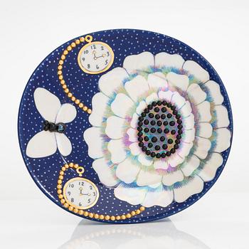 Birger Kaipiainen, fat på fot, keramik, signerat Birger Kaipiainen, Arabia Finland.