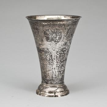 BÄGARE, silver, Carl Fredrik Seseman, Arboga 1795.