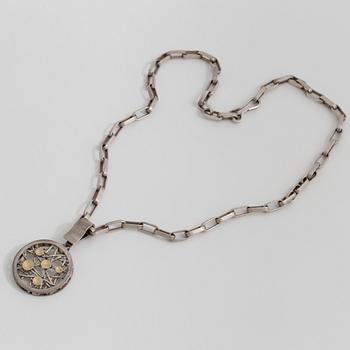 A necklace by Anders Högberg,  Göteborg, 1972.