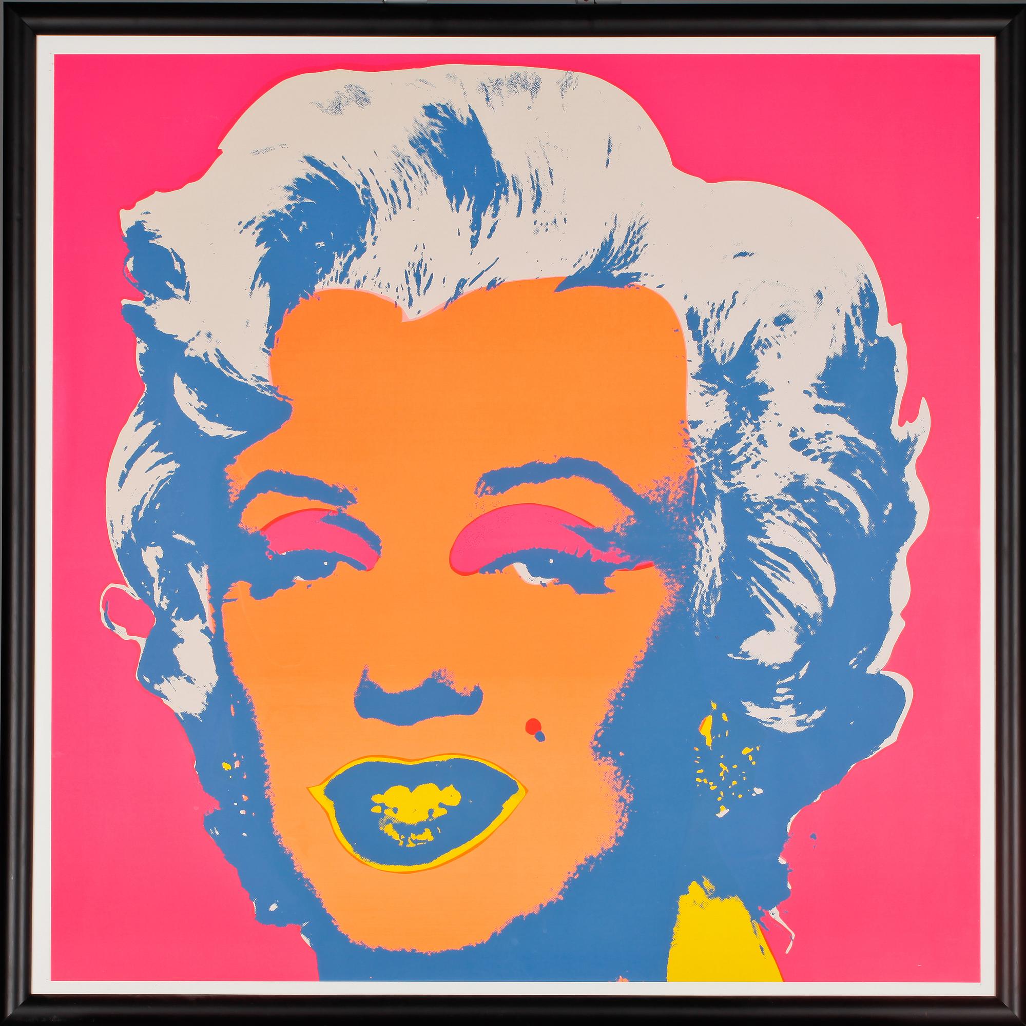 ANDY WARHOL, efter, färgserigrafi.