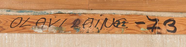 Olavi Laine, Vinterlig gårdsutsikt.