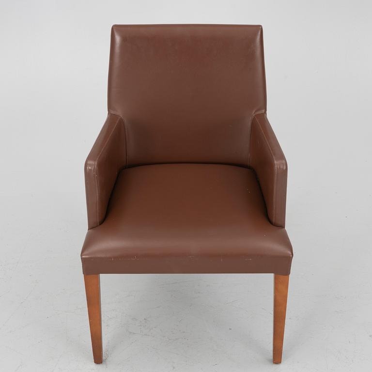 Studio Andreu, six 'Anna' armchairs, Andreu World, Spain.