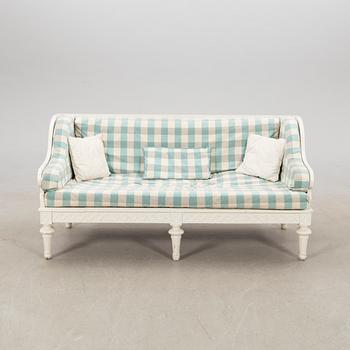 Tray sofa, Gustavian style, first half of the 20th century.