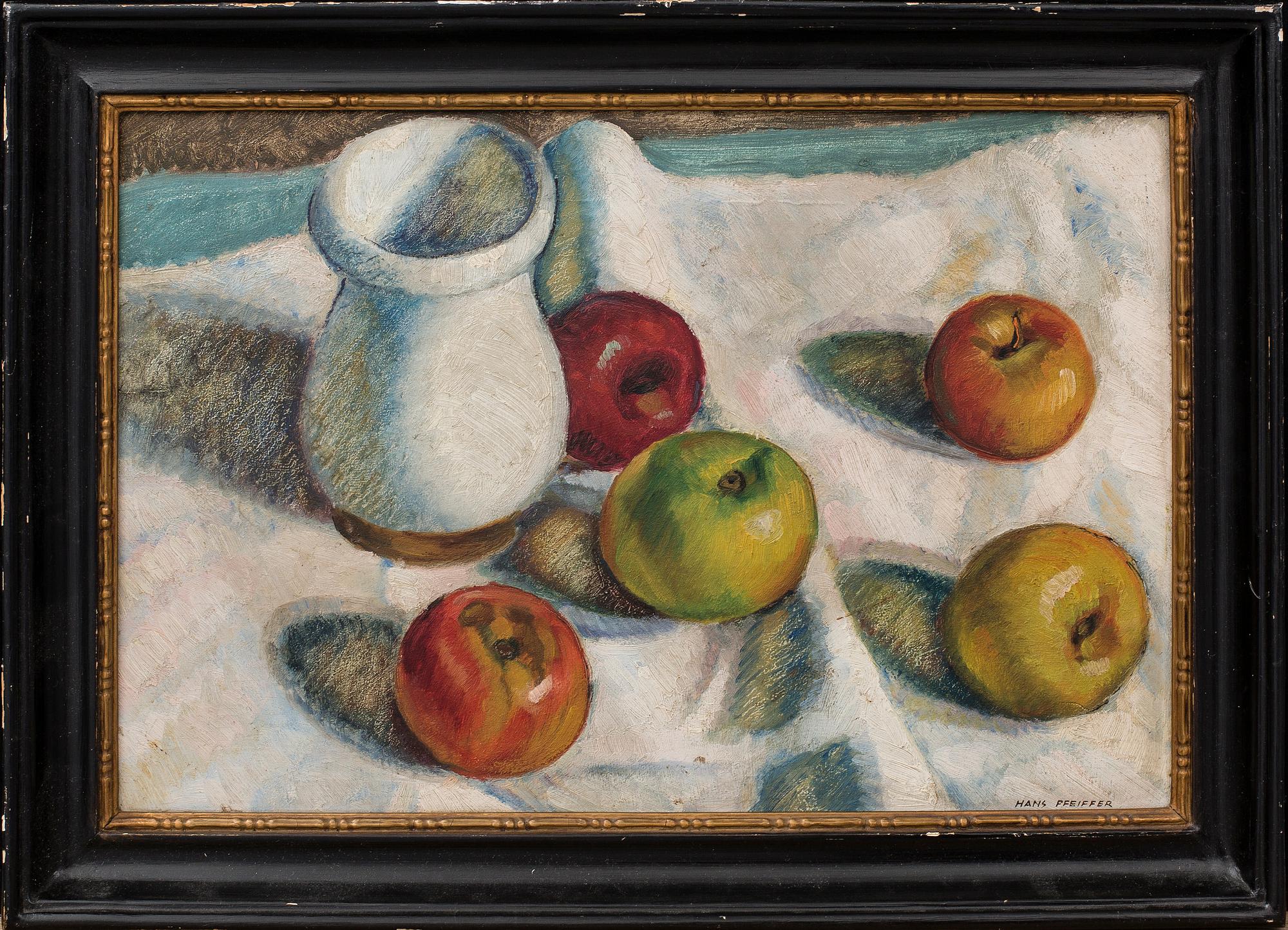 A HENRI ERNST PFEIFFER signed oil on panel.