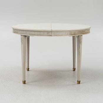 Matbord, gustaviansk stil, 1900-tales mitt.