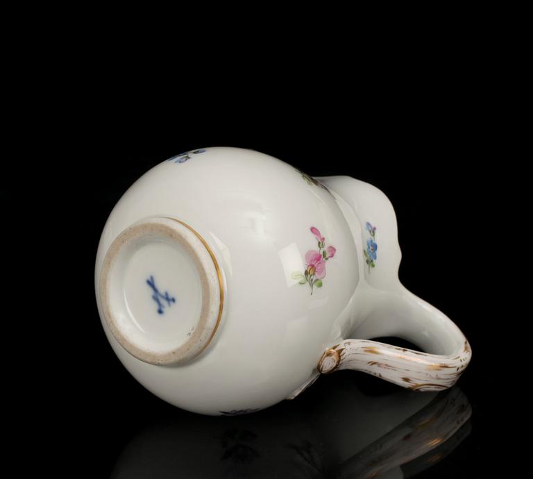 TÊTE A TÊTE, 4 delar, porslin, Meissen, 1900-tal.