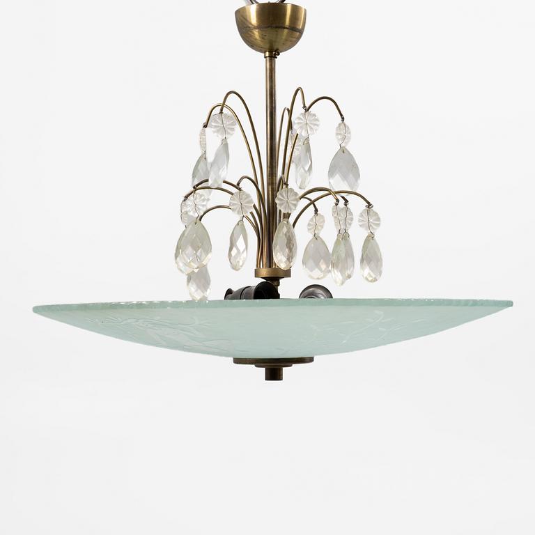Ceiling lamp, Swedish Grace, 1930s/40s.