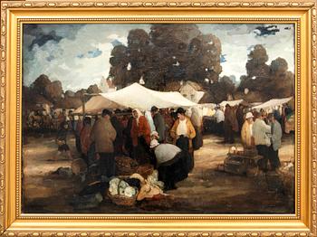 Gottfrid Olsson, oil on canvas, signed.