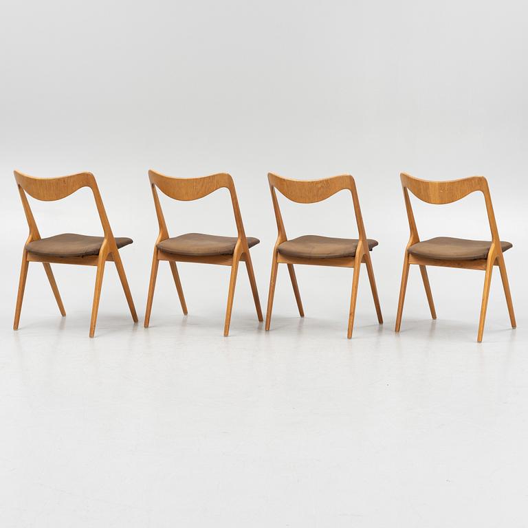 Johannes Andersen, stolar, 4 st, "Sonja Chair", Vamo.